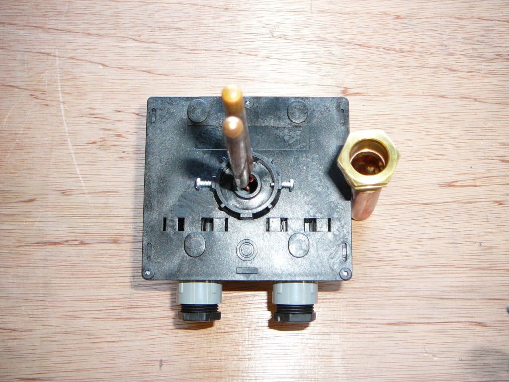 IMIT Dual Twin Control Limit Immersion Thermostat Stat Oil Fired Boiler